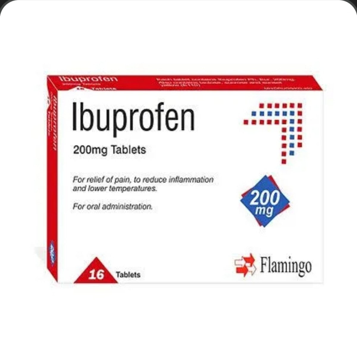 Ibuprofen 200mg 16 Capsules