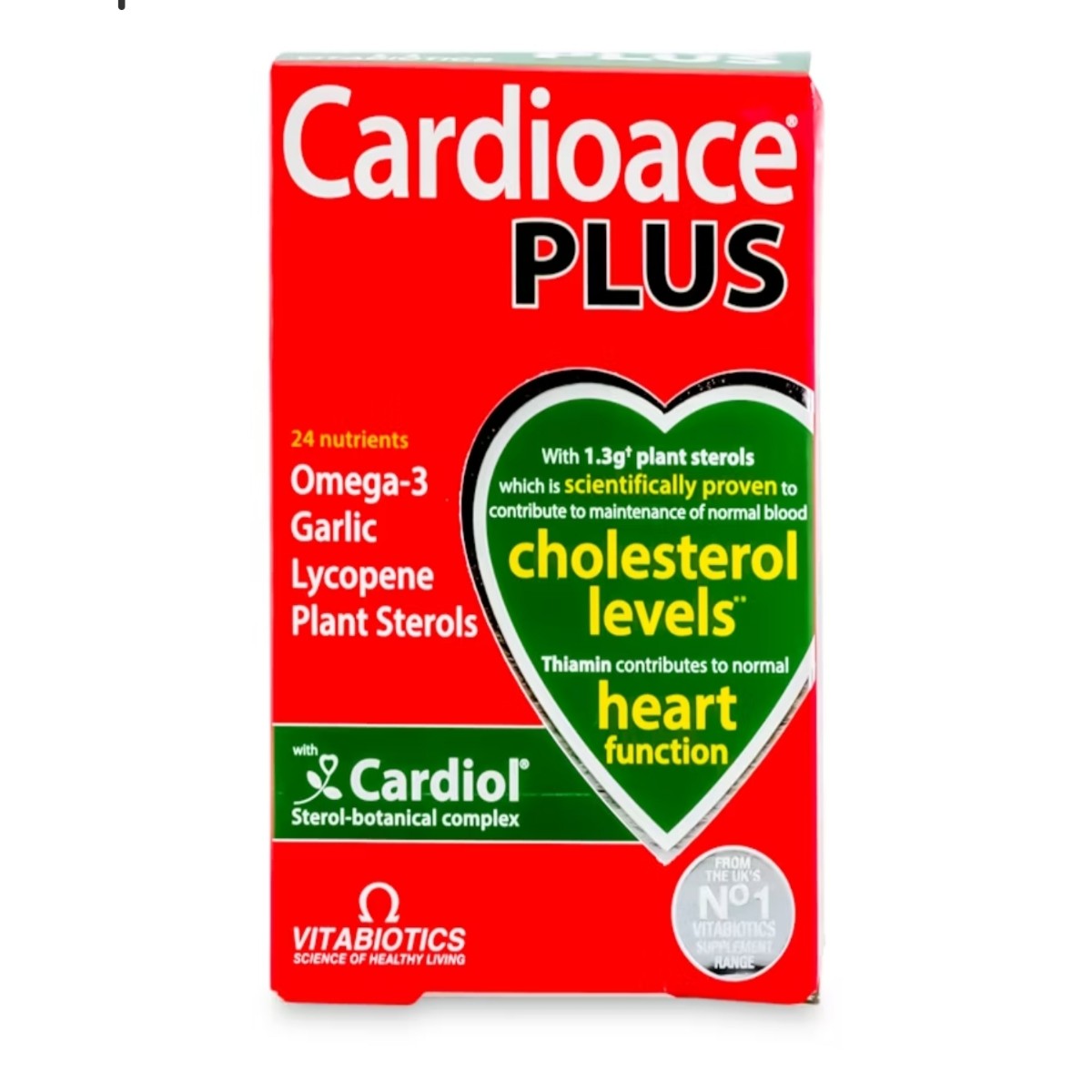 Vitabiotics I Cardioace Plus 60 Capsules