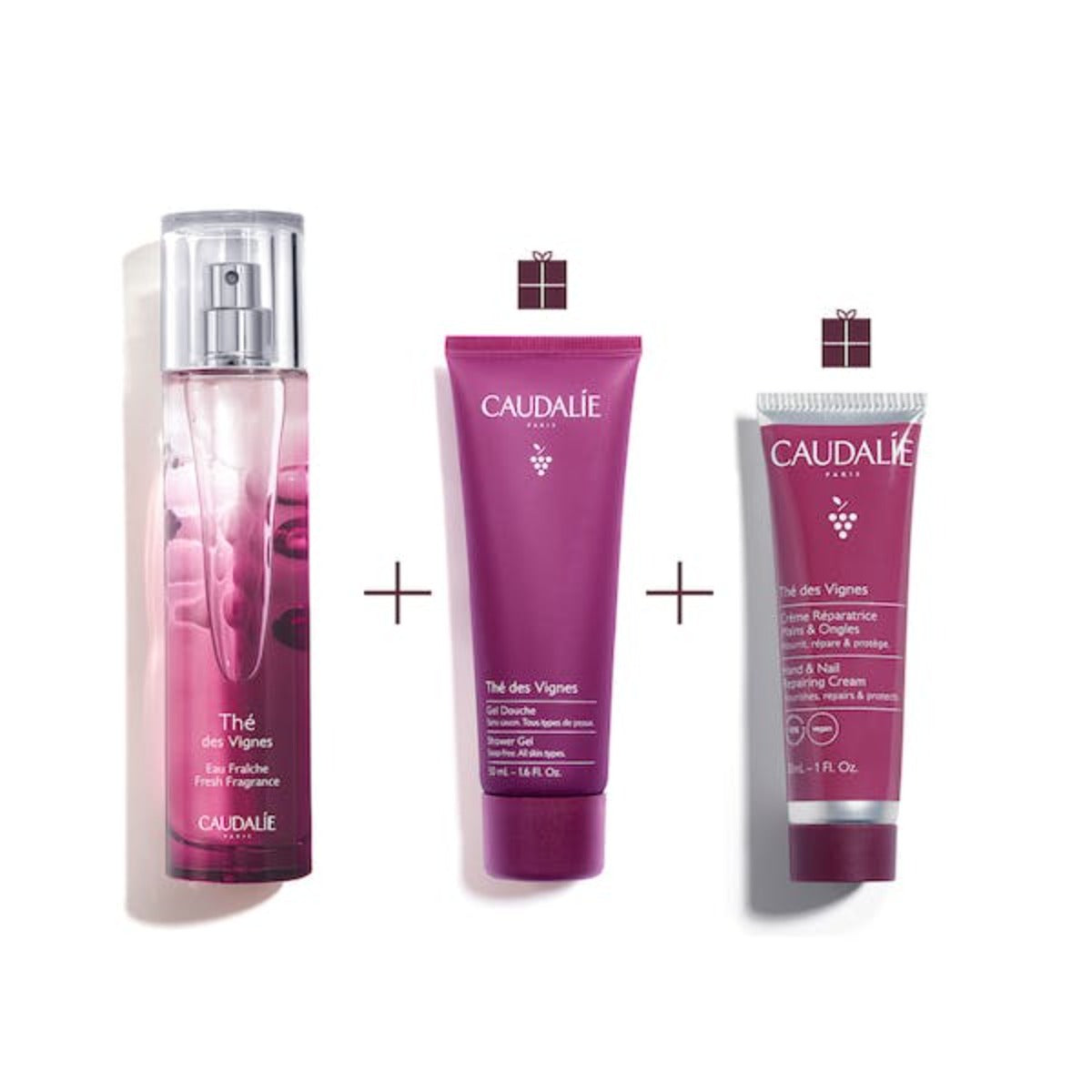 Caudalie I Thé des Vignes Fragrance Trio Gift Set