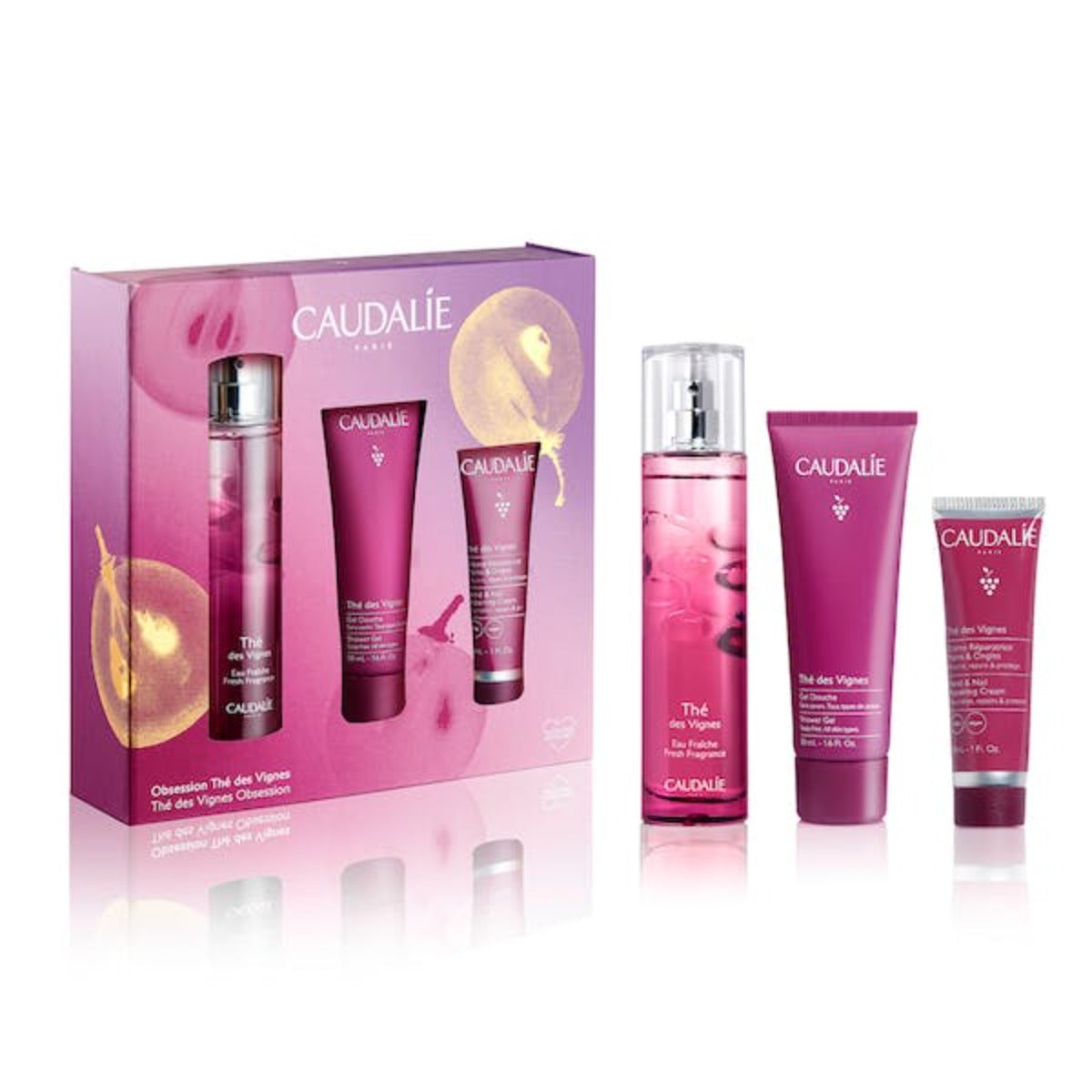 Caudalie I Thé des Vignes Fragrance Trio Gift Set