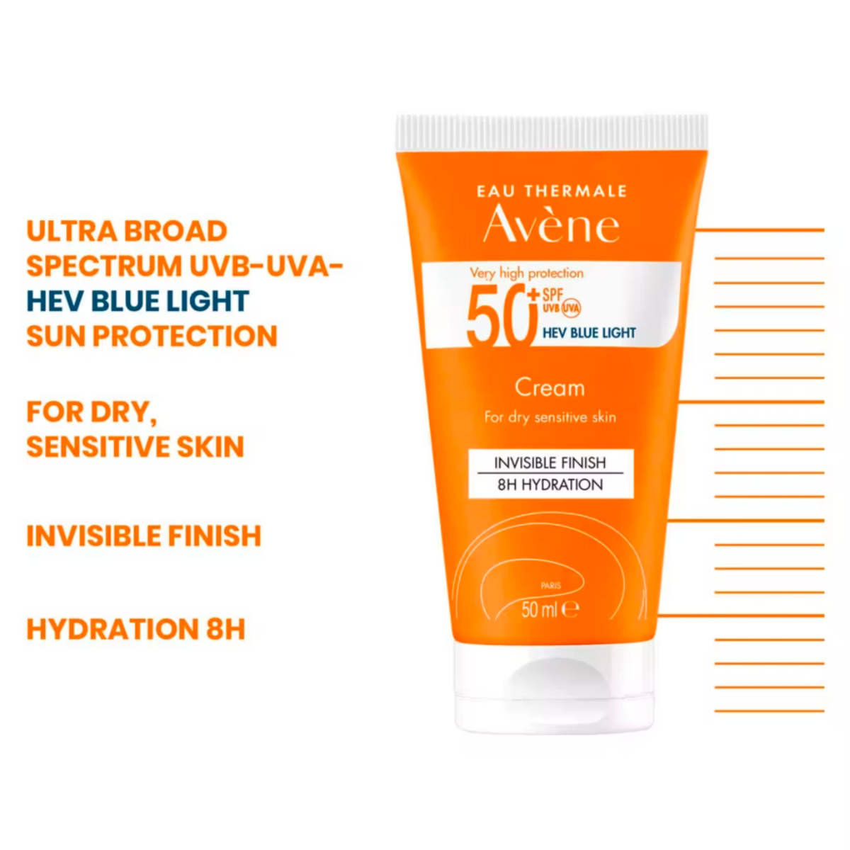 Avène | Very High Protection Cream SPF50+ Face Sun Cream 50ml