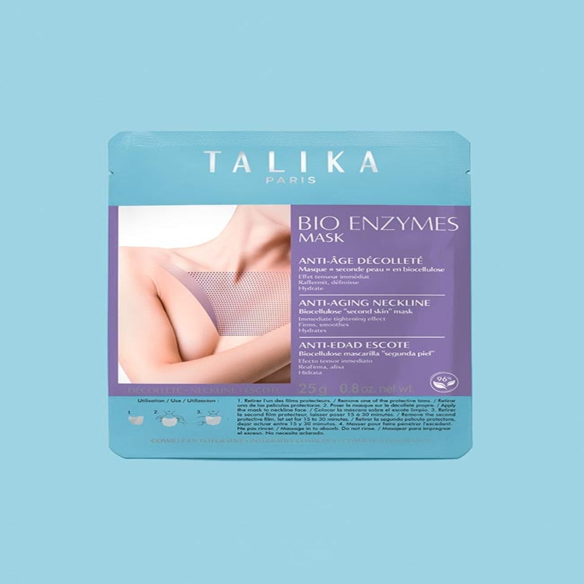 Talika I Bio Enzymes Mask - Neckline (3 Masks)