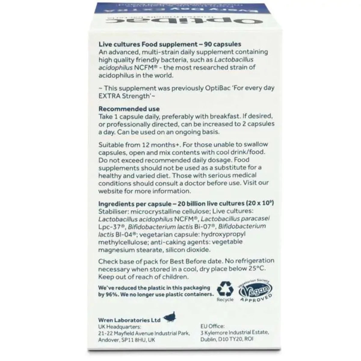 Optibac I Everyday EXTRA Capsules