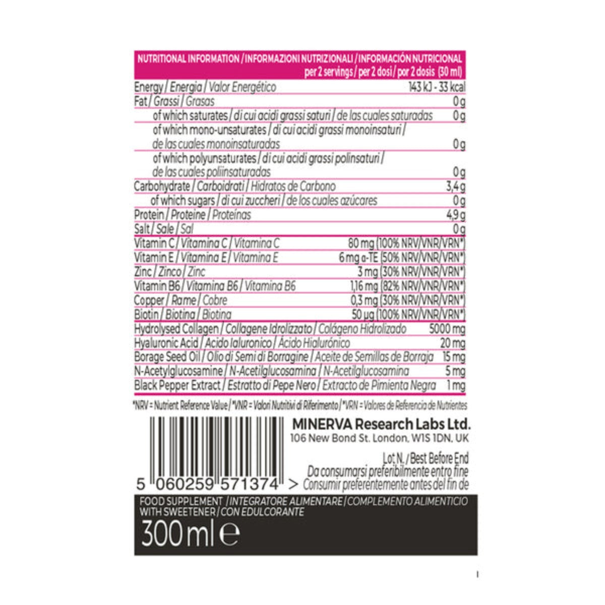 Gold Collagen | Multidose 300ml