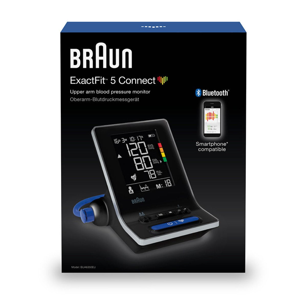 Braun I ExactFit™ 5 Connect Blood Pressure Monitor