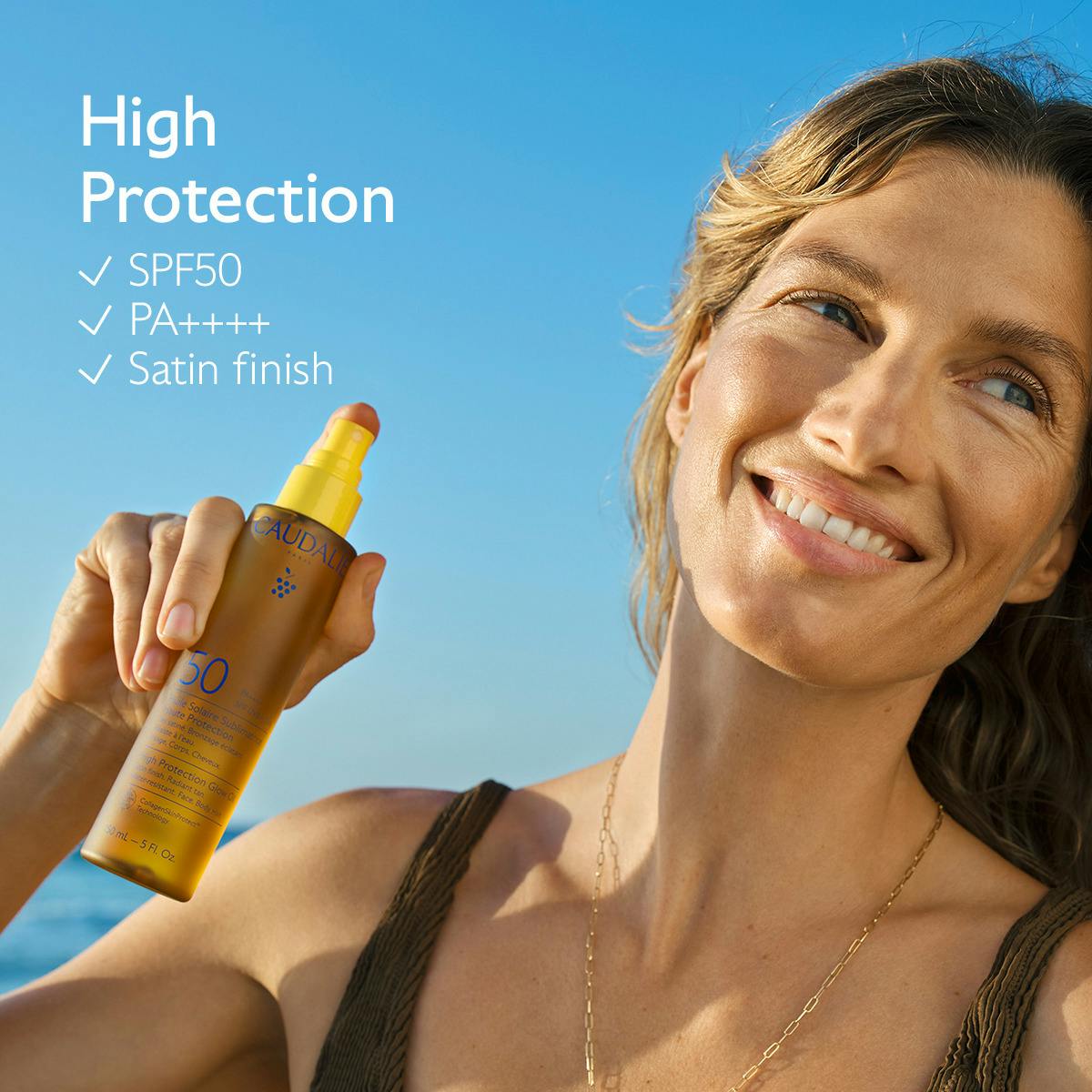 Caudalie I High Protection Glow Oil SPF50 150ml