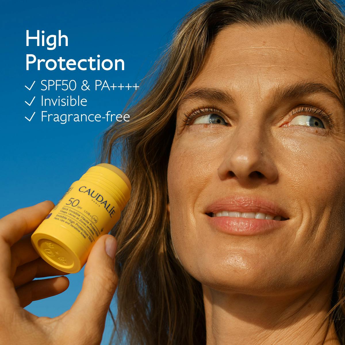 Caudalie I Invisible Solar High Protection Stick SPF50 15g