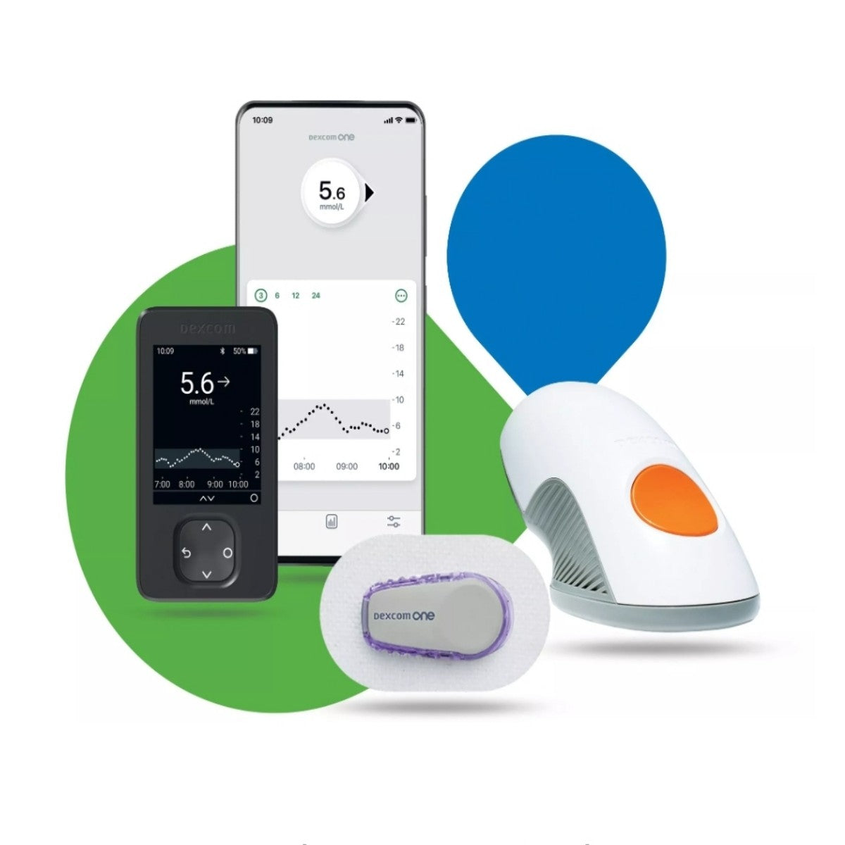 Dexcom ONE CGM System - Full Kit - 10 Days Supply