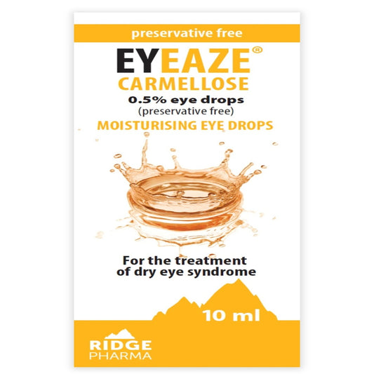 EYEAZE I CARMELLOSE PF DROPS 1% 10ML