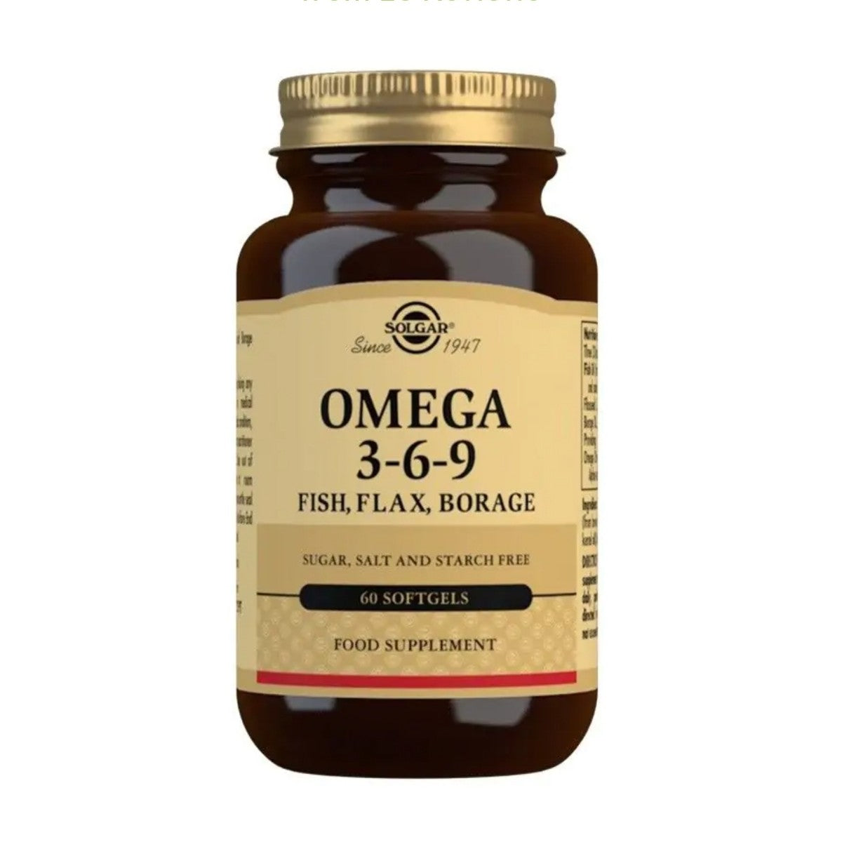 Solgar I Omega 3-6-9 60 Softgels