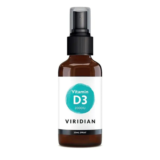 Viridian I Vitamin D3 2000iu Spray 20ml