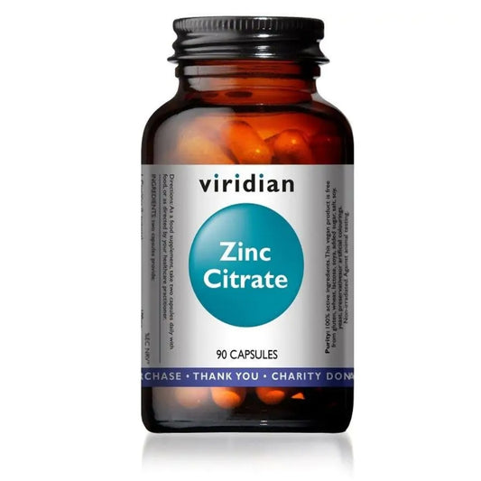 Viridian I Zinc Citrate 90 Capsules