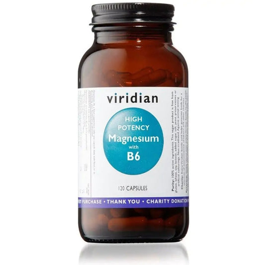 Viridian I High Potency Magnesium with B6 Capsules (120)