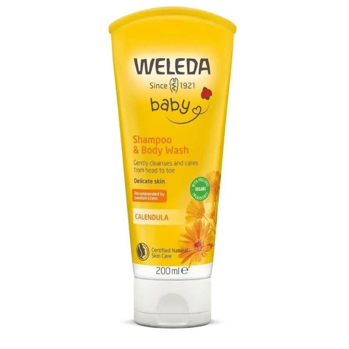 Weleda I Calendula Shampoo & Bodywash 200ml