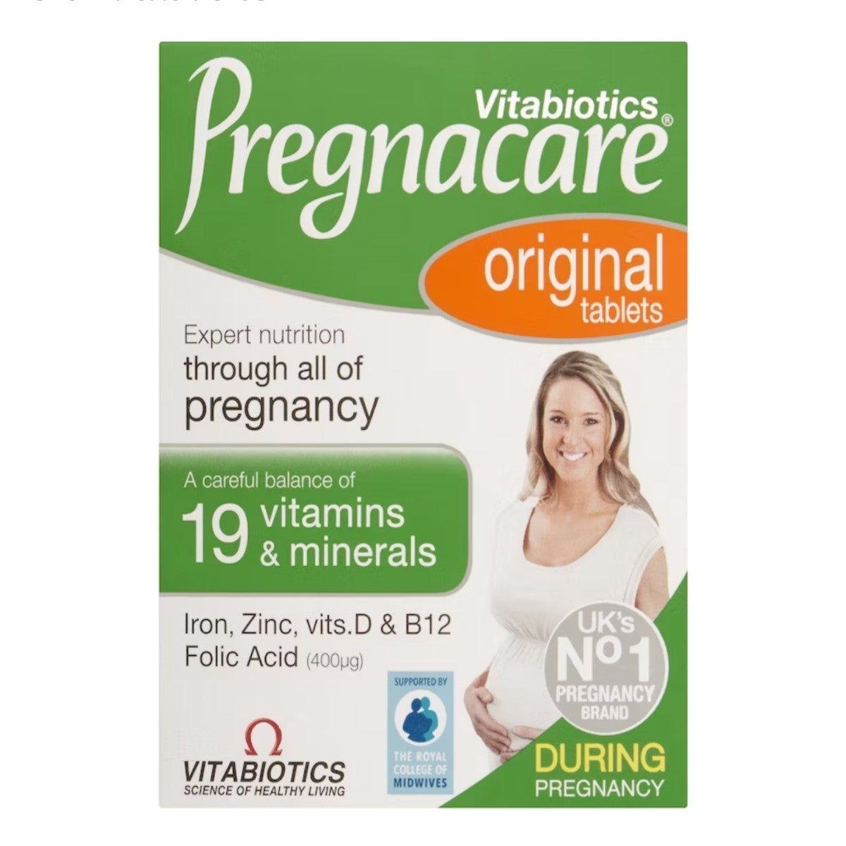 Vitabotics I Pregnacare Original 30 Tablets