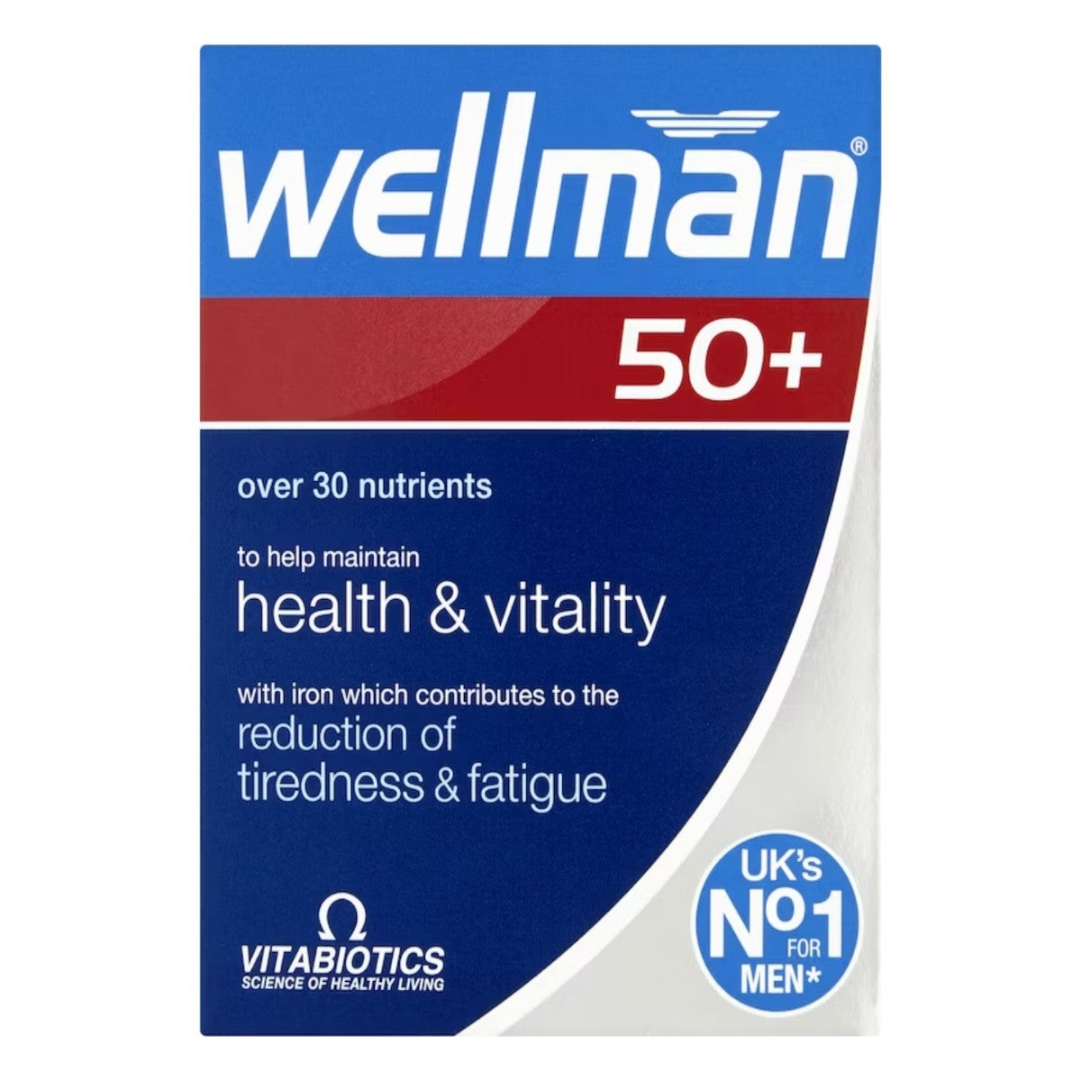 Vitabiotics I Wellman 50+ Tablets 30