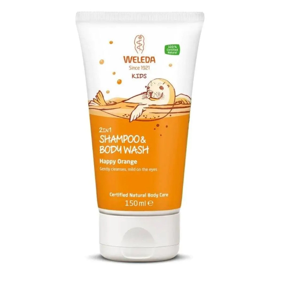 Weleda I Kids 2 in 1 Happy Orange Shampoo amd Wash