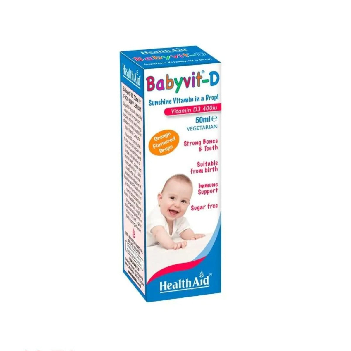 HealthAid BabyVit D Drops 50ml