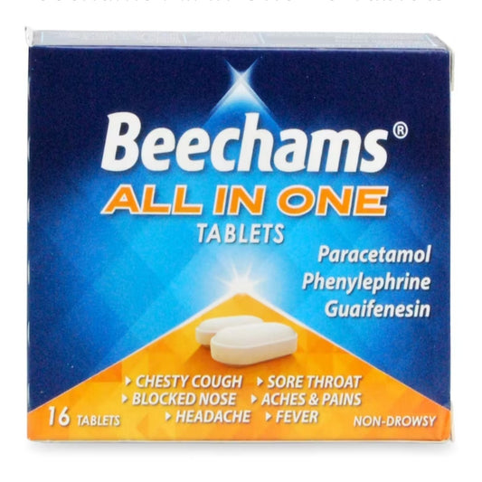 Beechams All In One 16 Tablets