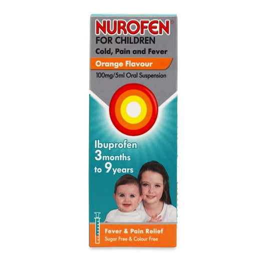Nurofen for Children 3 Months To 9 Years Orange Flavour 100ml
