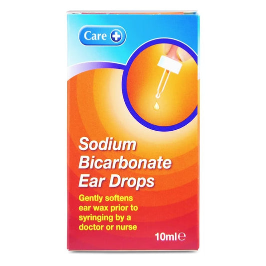 Care+ Sodium Bicarbonate Ear Drops 10ml