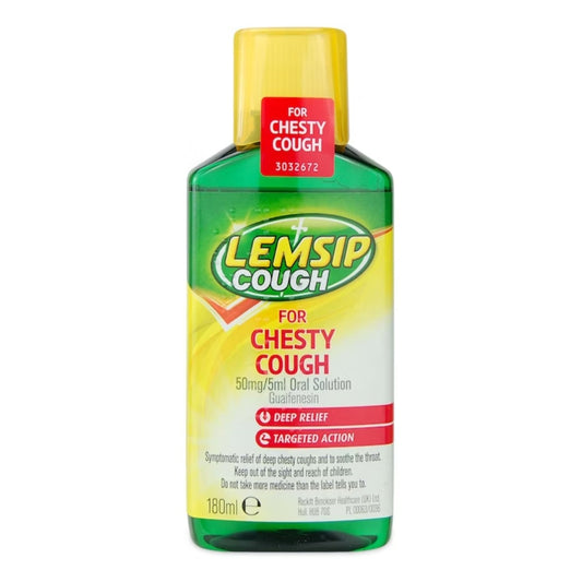 Lemsip Chesty Cough Liquid 180ml