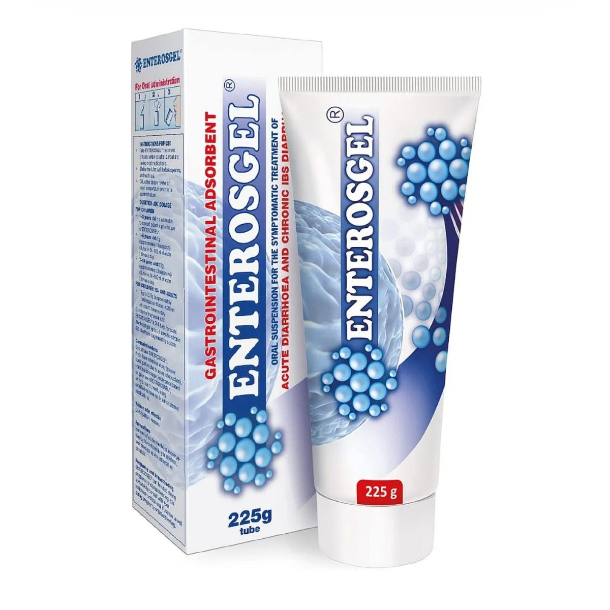 Enterosgel Intestinal Toxic Binding Adsorbent Gel 225g