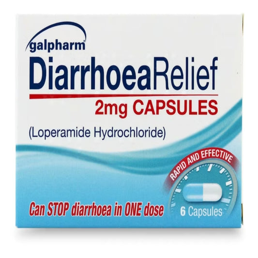 Diarrhoea Relief 2mh Capsules - 6 (Packaging may vary)