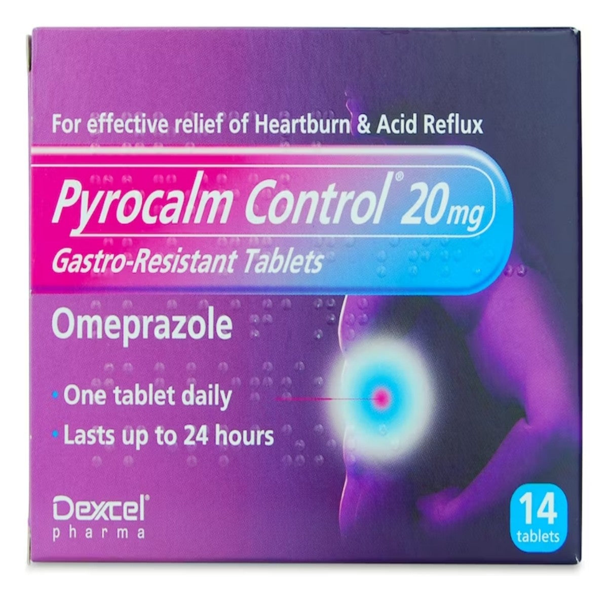 Pyrocalm Control 20mg 14 Tablets