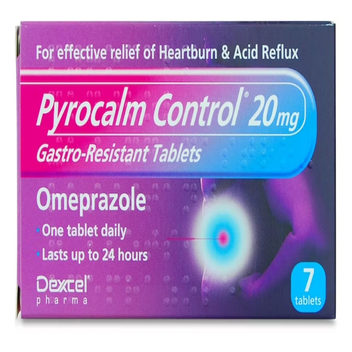 Pyrocalm Control 20mg 7 Tablets