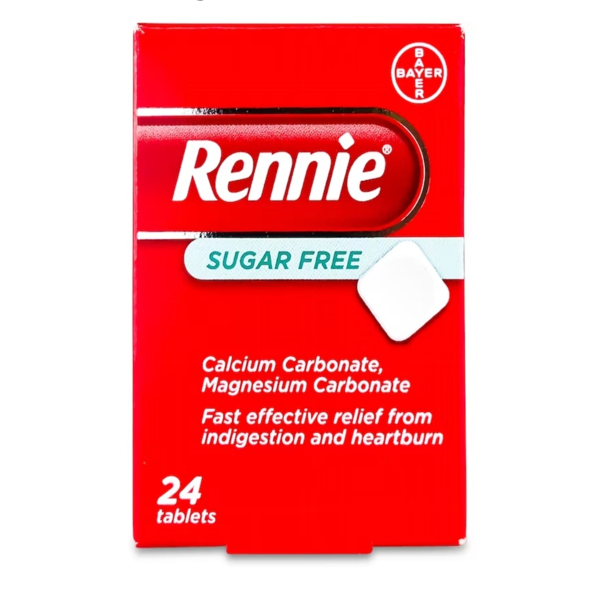 Rennie Sugar Free 24 Tablets