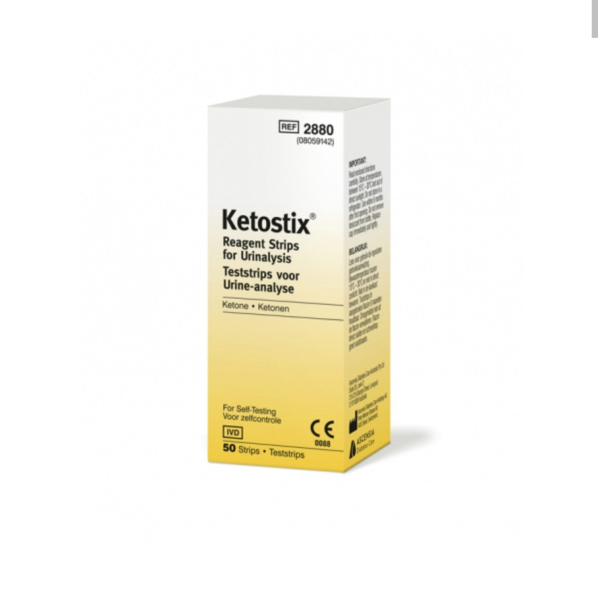 Ketostix Reagent Strips for Ketone Urinalysis