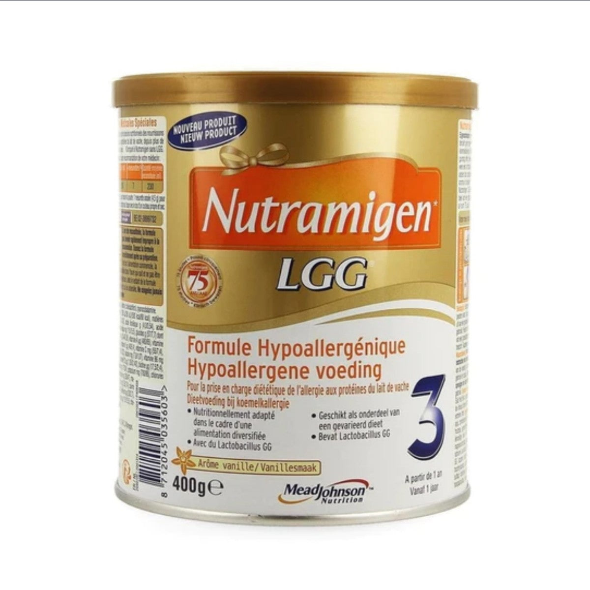 Nutramigen I 3 With LGG Hypoallergenic Formula 1+ Years 400g