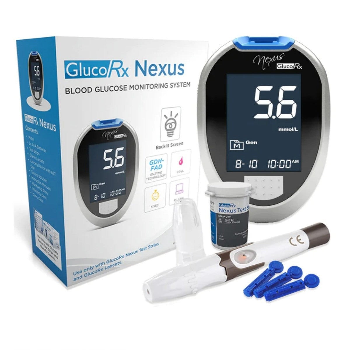 Glucorx nexus Blood Pressure Monitor