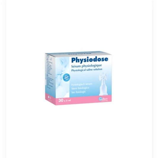 Gilbert Physiodose Physiological Saline Solution 30 x 5ml