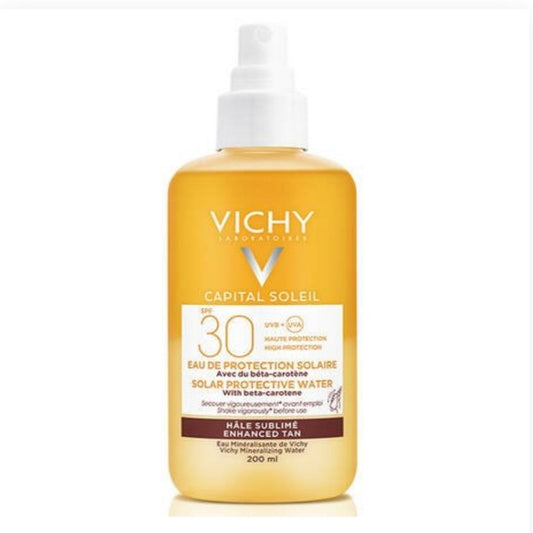Vichy I Capital Soleil Solar Protective Water SPF 30 Enhanced Tan 200ml