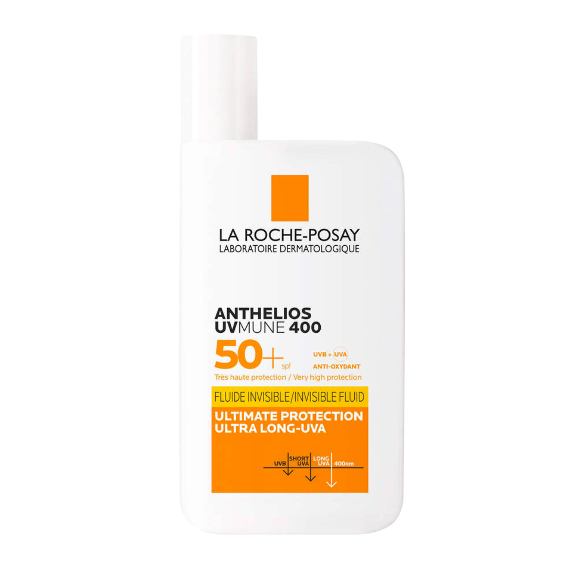 La Roche-Posay I Anthelios Uvmune 400 Invisible Fluid SPF50+ Sun Cream For Sensitive Skin 50ml