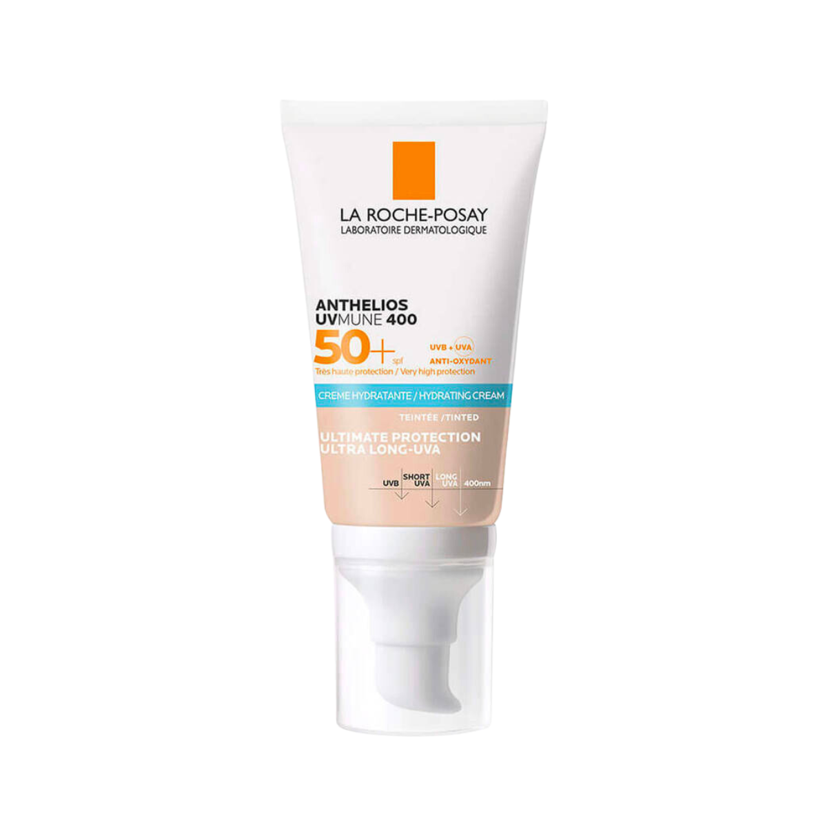 La Roche-Posay I Anthelios Uvmune 400 Hydrating Tinted Cream SPF50+ Sun Cream 50ml