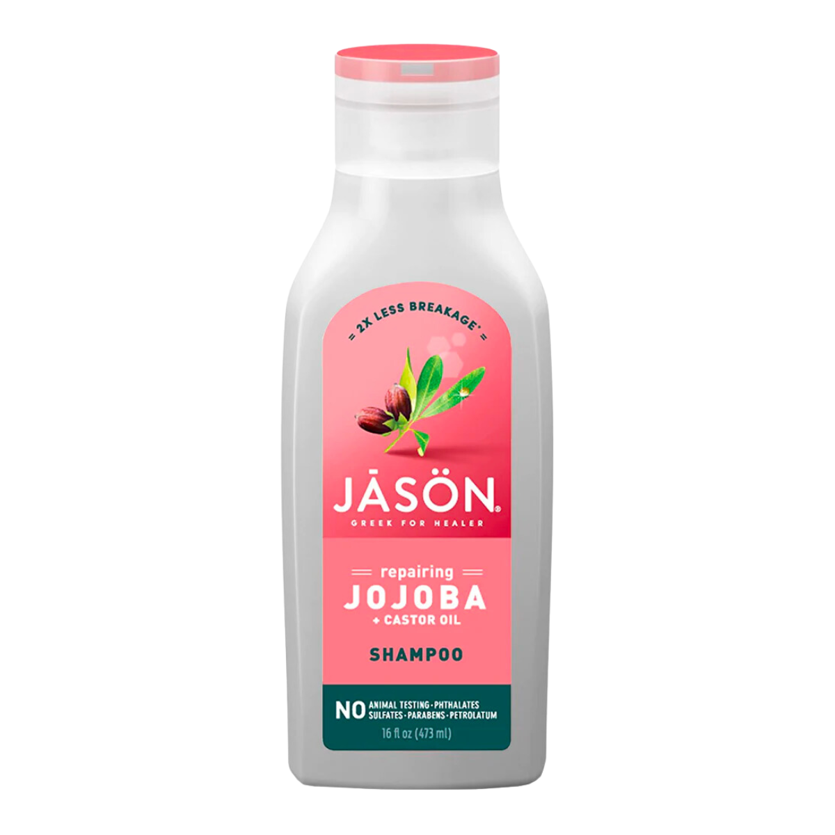 JĀSÖN I Strong & Healthy Jojoba + Castor Oil Shampoo 473ml