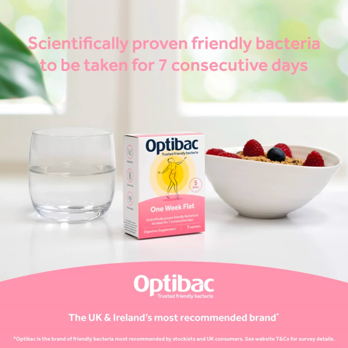 Optibac I One Week Flat Sachets