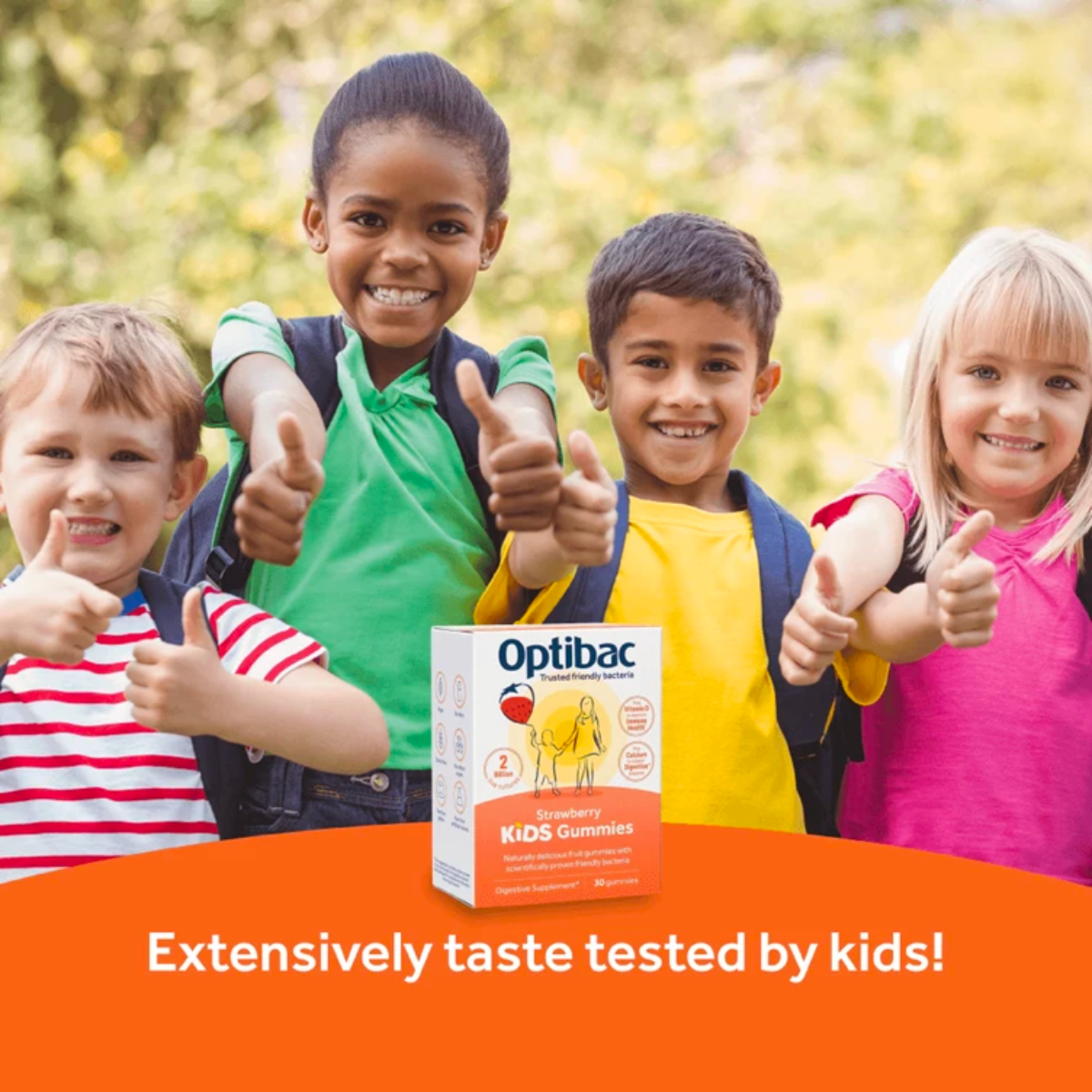 Optibac I Strawberry Kids 30 Gummies