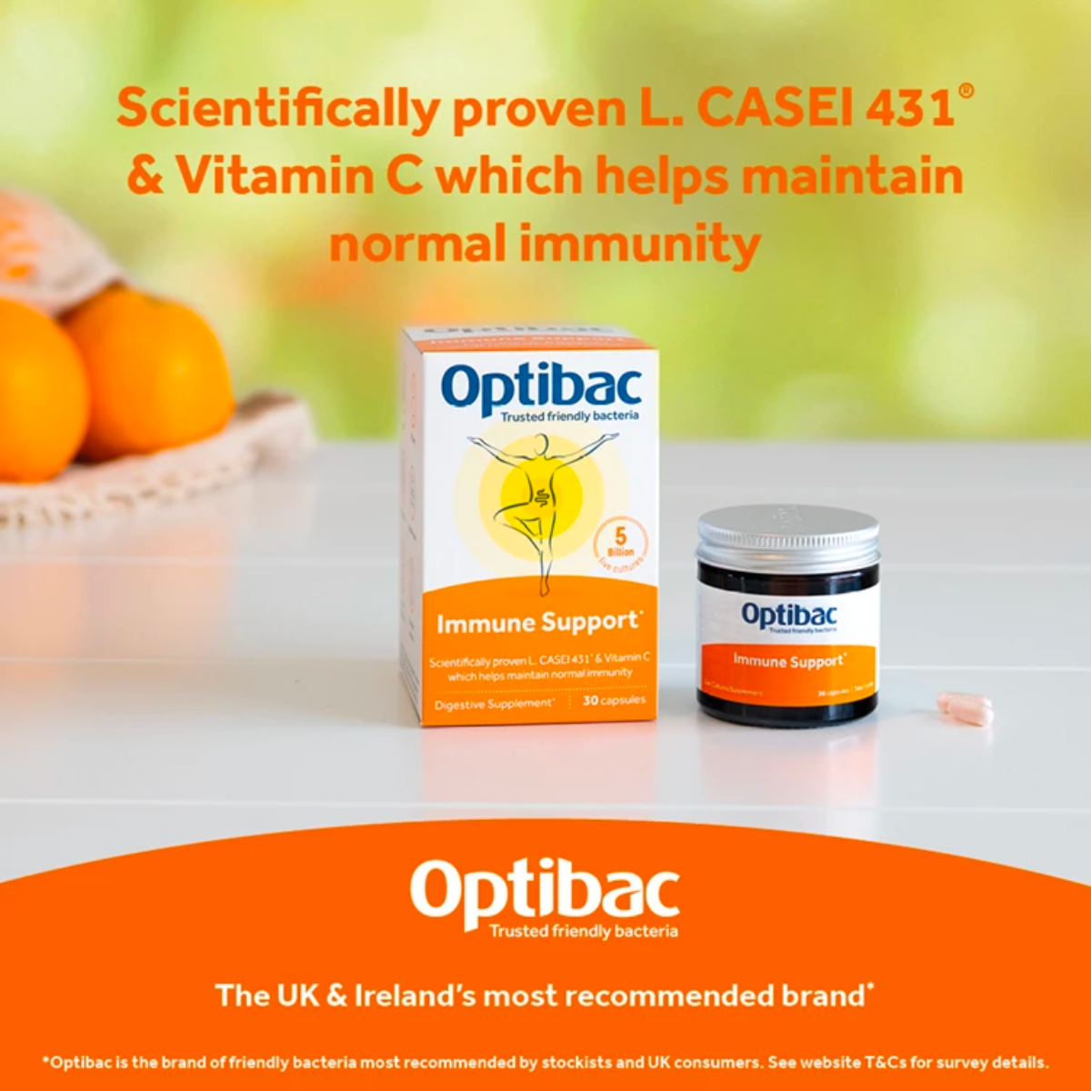 Optibac I Immune Support 30 Capsules