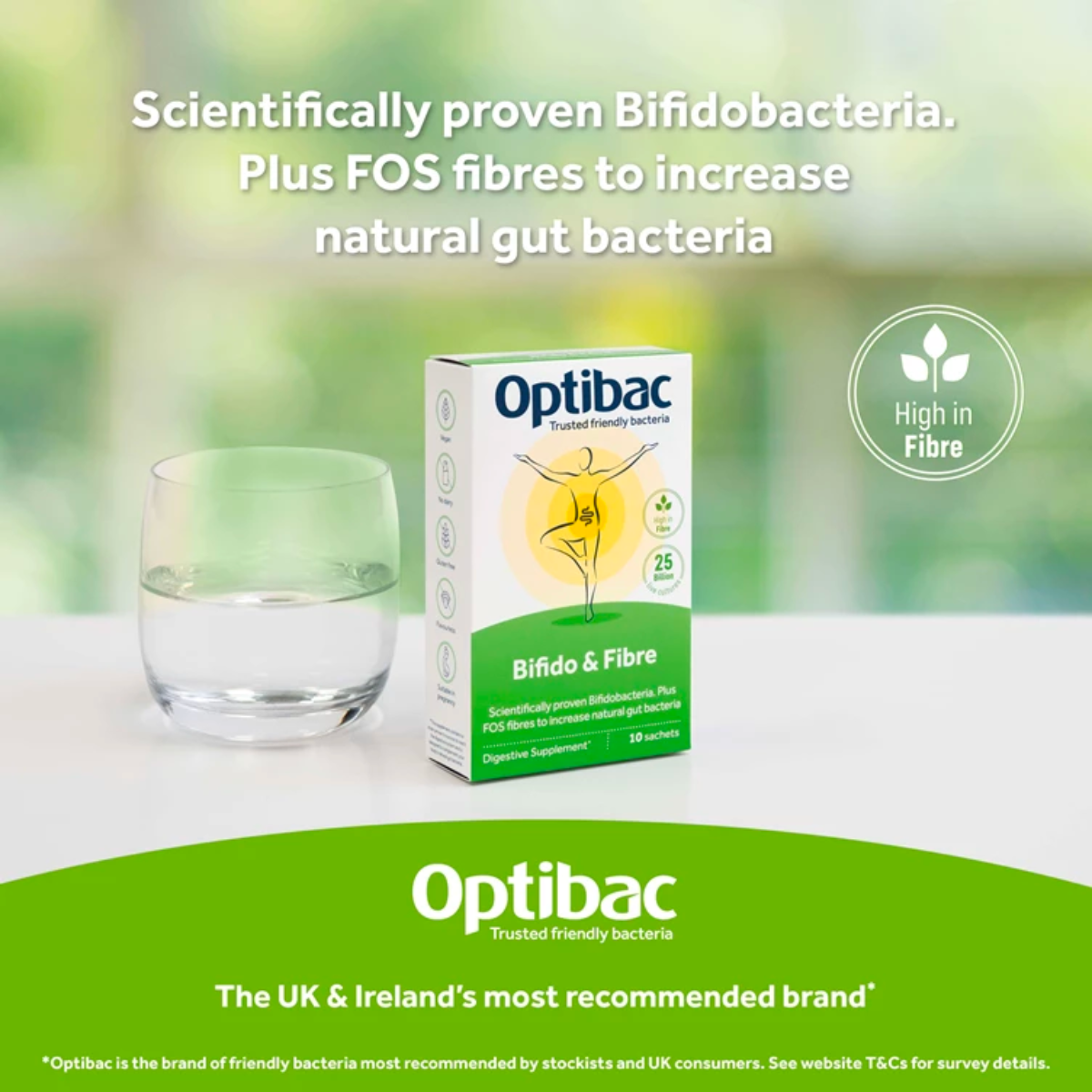 Optibac I Bifidobacteria and Fibre Sachets