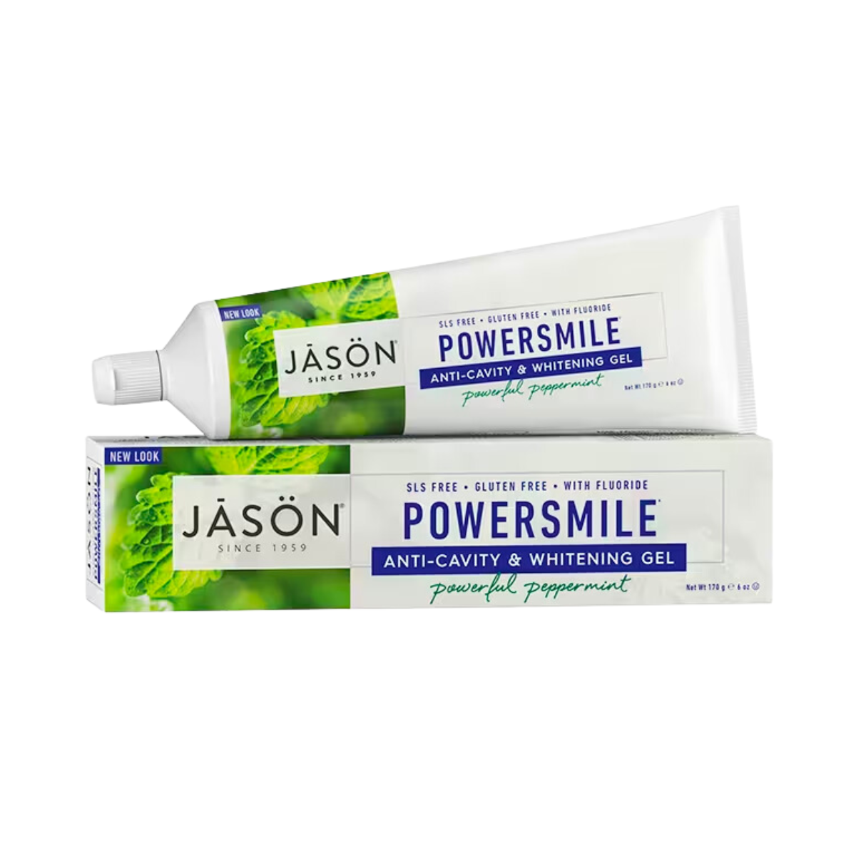 JĀSÖN I Powersmile CoQ10 Anti-Cavity & Whitening Toothpaste with Fluoride