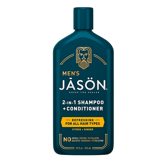 JĀSÖN I Men’s Refreshing 2-in-1 Shampoo and Conditioner 355ml