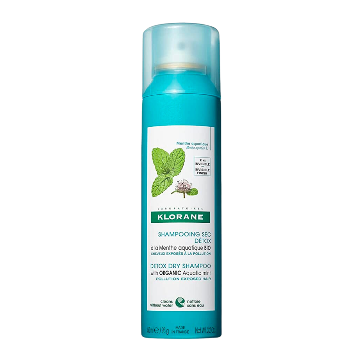 Klorane I Detox Dry Shampoo with Organic Aquatic Mint 150ml