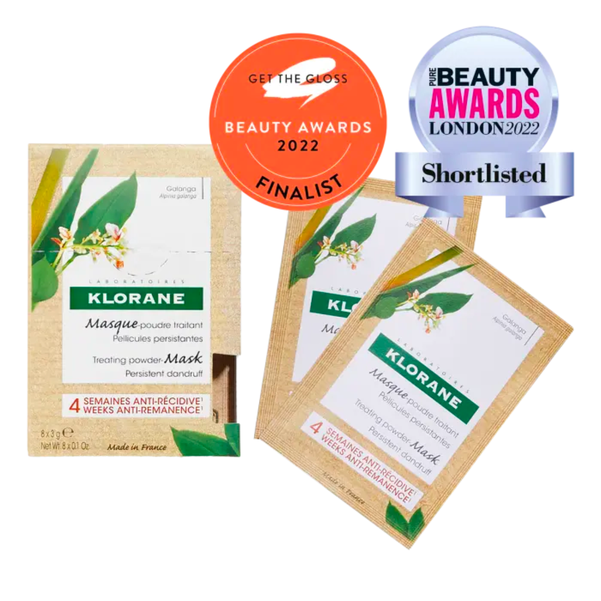 Klorane I Anti-Dandruff Exfoliating & Treating Powder Mask With Galangal