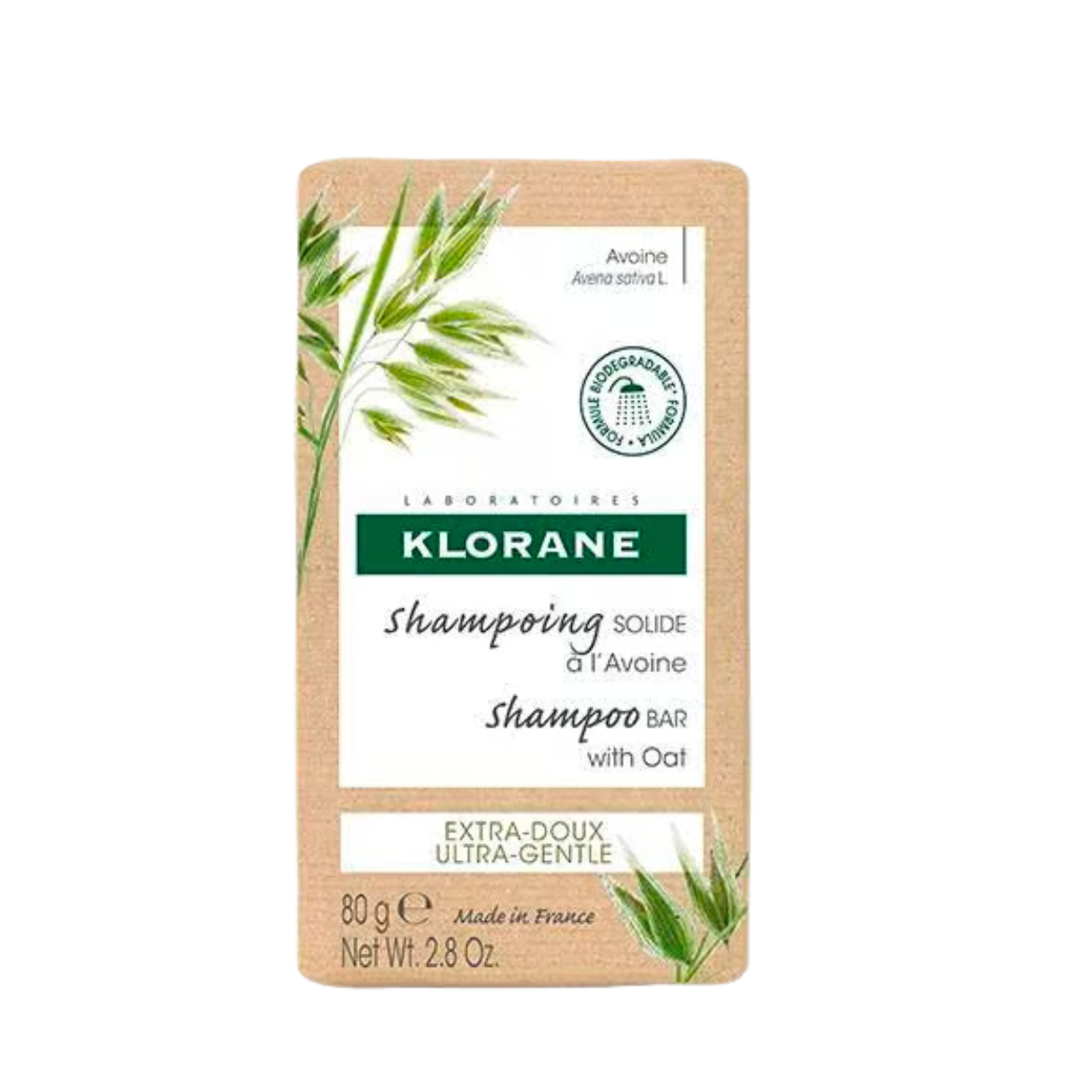 Klorane I Ultra Gentle Shampoo Bar With Oat 80g