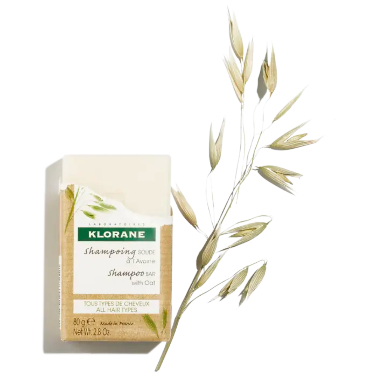 Klorane I Ultra Gentle Shampoo Bar With Oat 80g