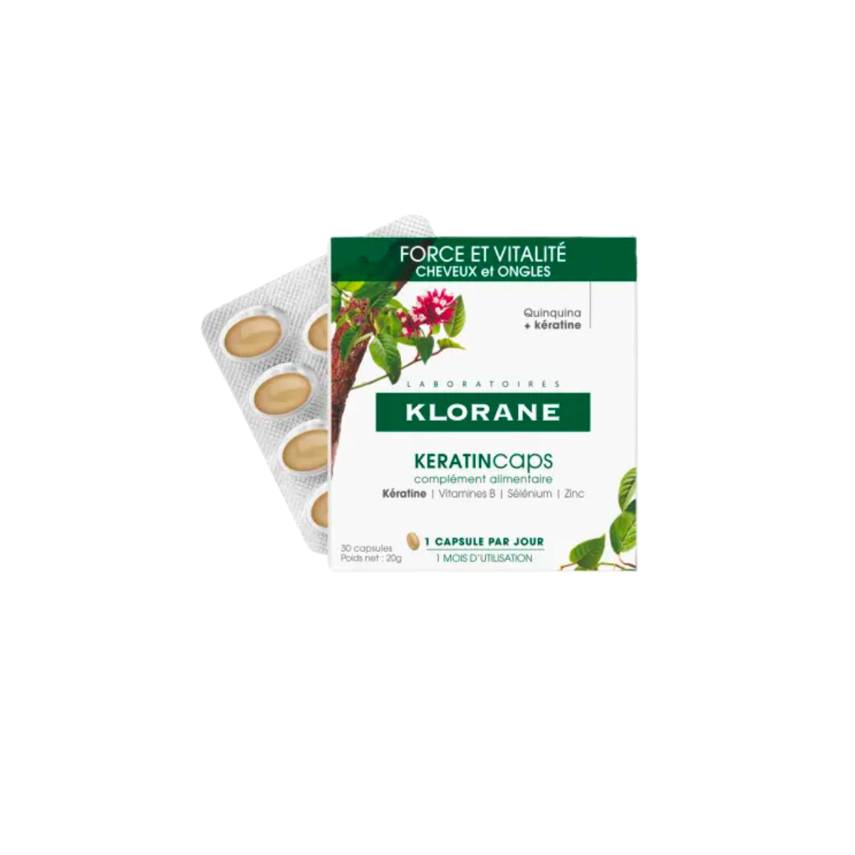 Klorane I KERATIN 30 Capsules